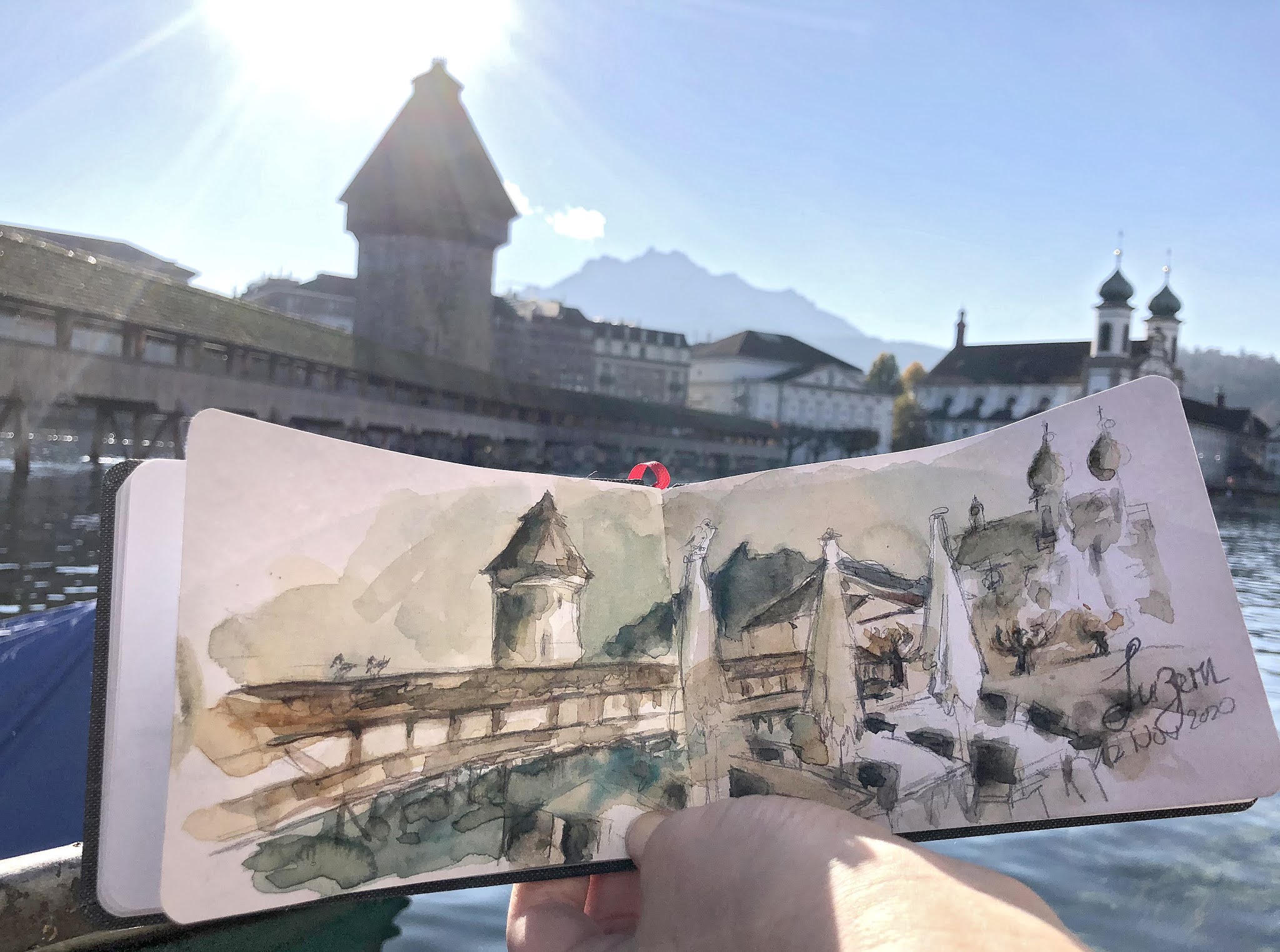 Postkartenmotiv einmal anders