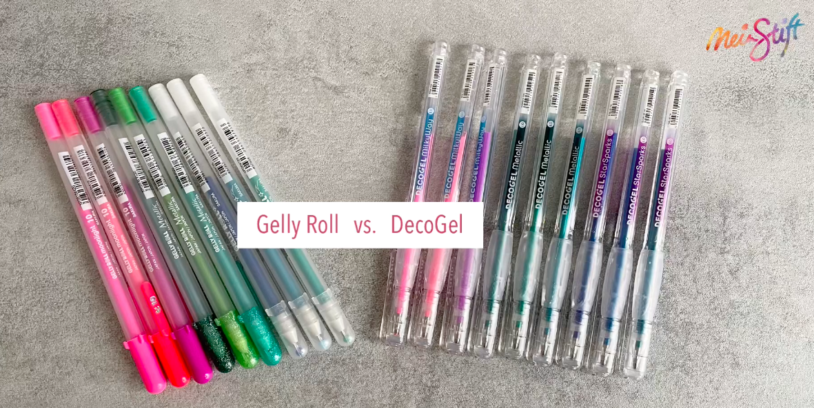 Sakura Gelly Roll vs Karin DecoGel 1.0